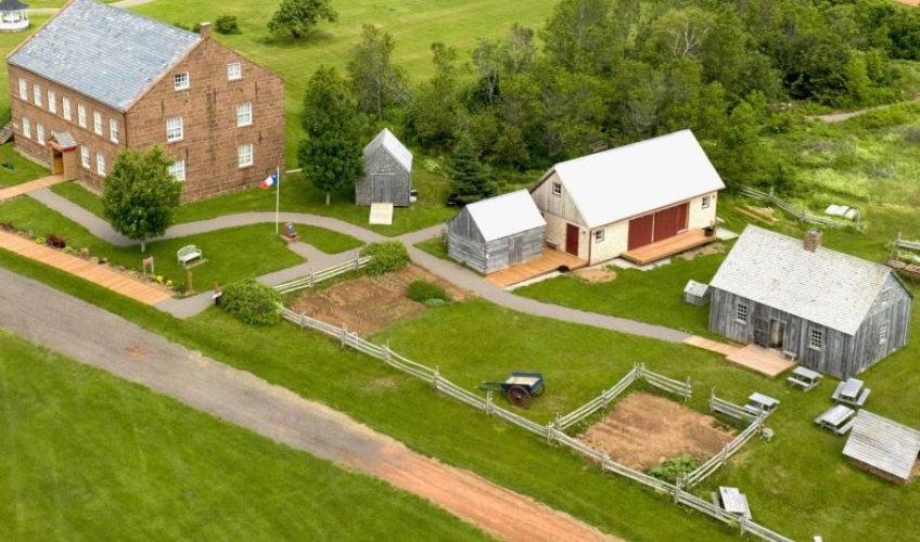 Farmers' Bank of Rustico Museum & 1772 Acadian Log House